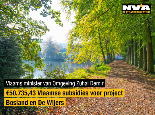 Vlaamse subsidies voor project Bosland en De Wijers