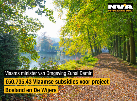 Vlaamse subsidies voor project Bosland en De Wijers Vlaamse subsidies voor project Bosland en De Wijers