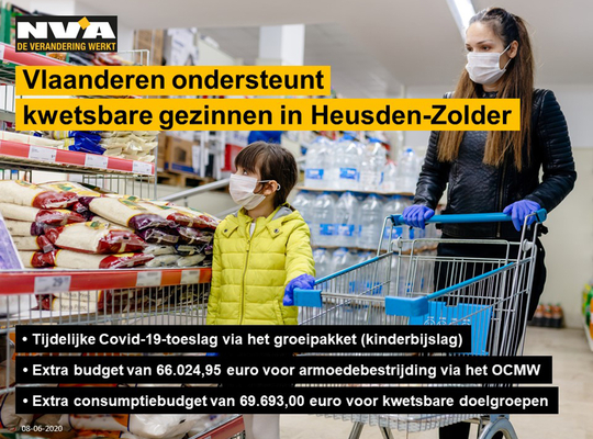 Vlaanderen ondersteunt kwetsbare gezinnen Vlaanderen ondersteunt kwetsbare gezinnen